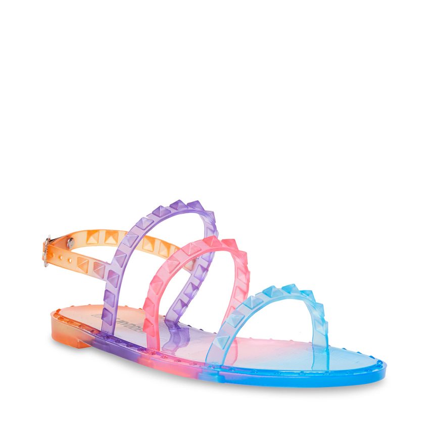 Sandalias Planas Steve Madden Jtravelj Niños Multicolor | ES AQ6104